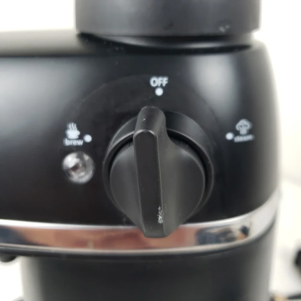 SOWTECH Espresso Machine 4 Cup Espresso Maker with Steam Frother Black CM6811